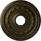 Ekena Millwork Federal Ceiling Medallion (Fits Canopies up to 8 1/2"), 15 3/8"OD x 3 5/8"ID x 1"P, Green Gold CM15FEGGS - alternate 1